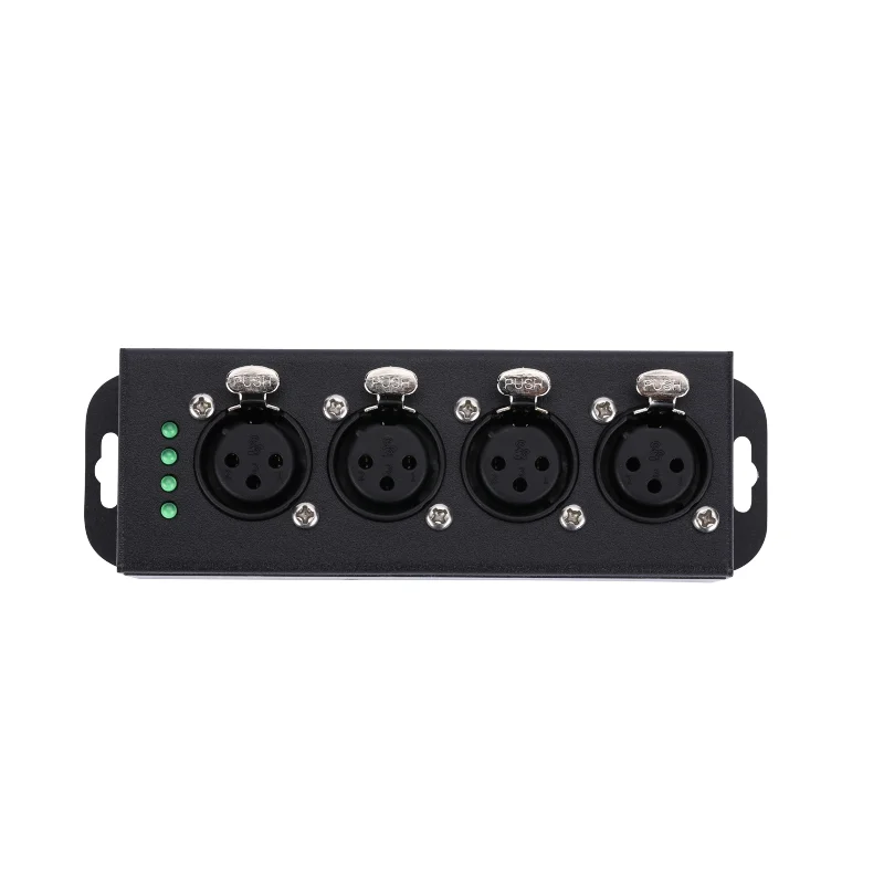 LogicSync Mini POE Ethernet ArtNet DMX512 Controlador 4 Universo 2048 Iluminação de discoteca com MA2 Grandma3 Sun Suite3 DVC4