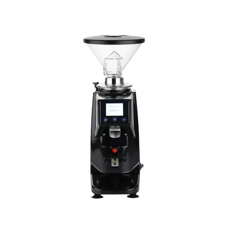 Everbright Store Italian Bean Grinder Grinder, Fully Automatic Home and Commercial Grinding Parallel Quantitative Straight Out