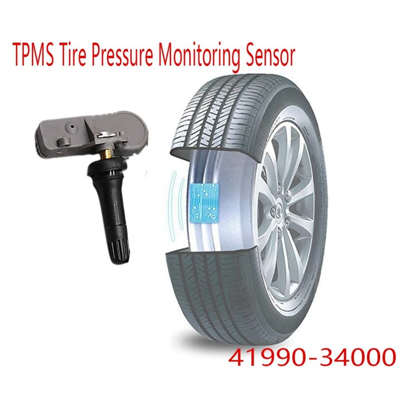 Car TPMS Tire Pressure Sensor 41990-34000 433MHZ For Scangyong Actyon Korando Musso Rexton Rodius System Sensor