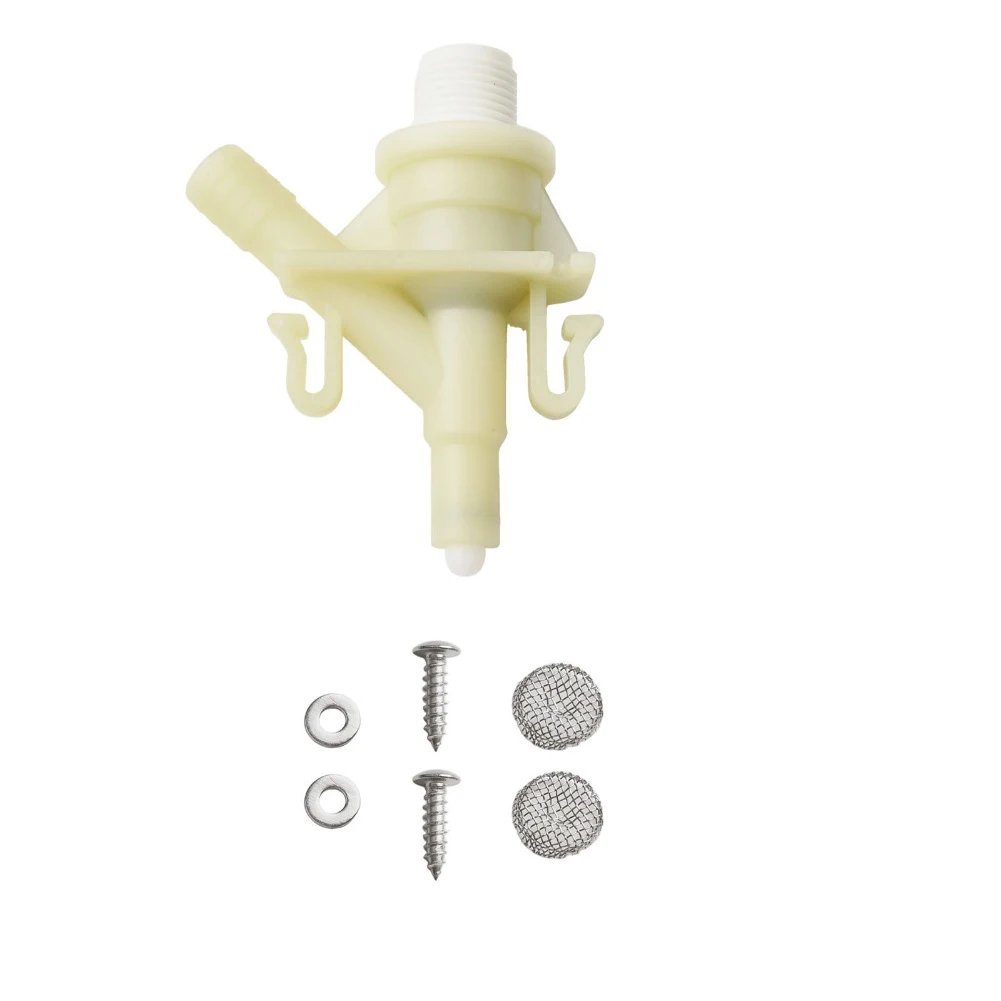 

00 RV Pedal Flush Toilet Water Valve Kit With Filter For RV Camper Toilet Valve Kit Replacement For Dometic 85311641