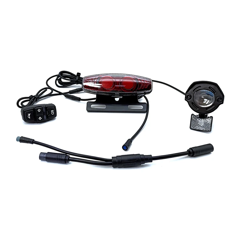 

EIBKE Electric Bicycle Light Parts Set Universal 24V 36V 48V 60V BAFANG KUNTENG JULET Steering Brake Light