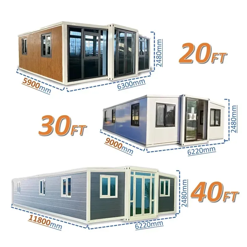 

Mobile Home Container Module Prefabricated Modern Living Luxury 20ft 30ft 40ft Price Modular Extensible