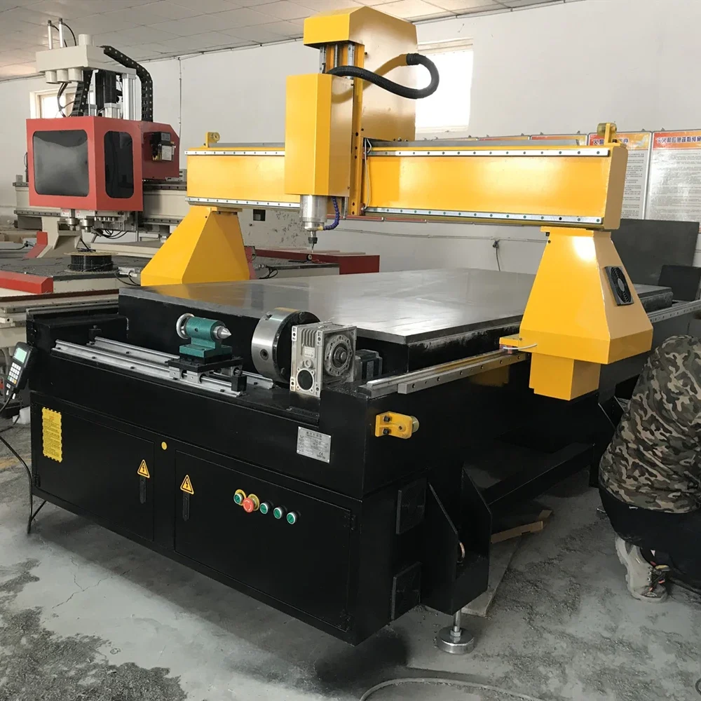 

Manufacturer 3D Woodworking CNC Router With Complete Full Kit/4x8 Feet CNC Wood Engraving Machine/4 Axis CNC Milling Machine