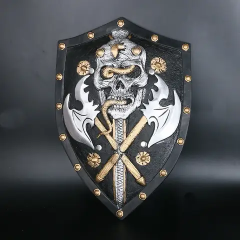 Sparta Warriors Soldier Shield Model Cosplay Accessories Party Props WOW King Llane Lion Shield Party Costume Costume Prop