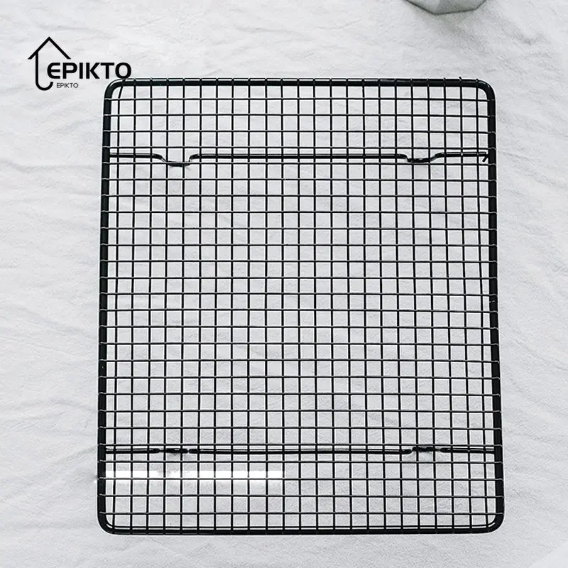 Epikto-Retro Round Drying Rack, Dessert Cake Storage, Square, Metal J Rack, Kitchen Baking Tools, Photography Props