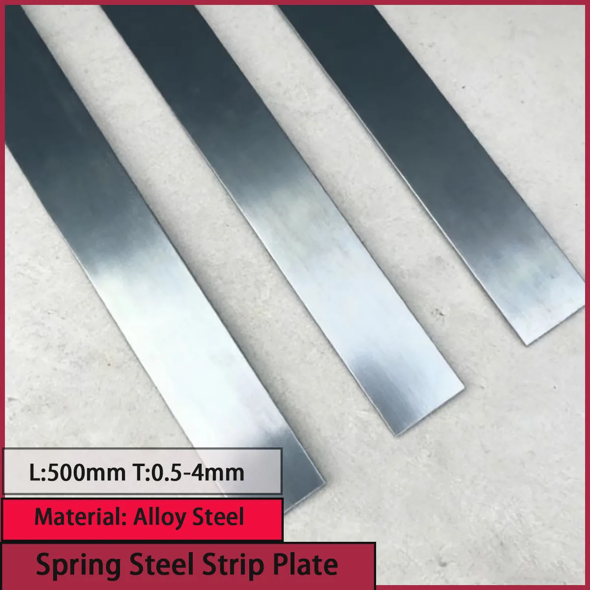 High Elasticity, Strong Toughness, Spring Steel Strip, Plate Thickness 0.5-4mm, Quenched Manganese Steel Strip