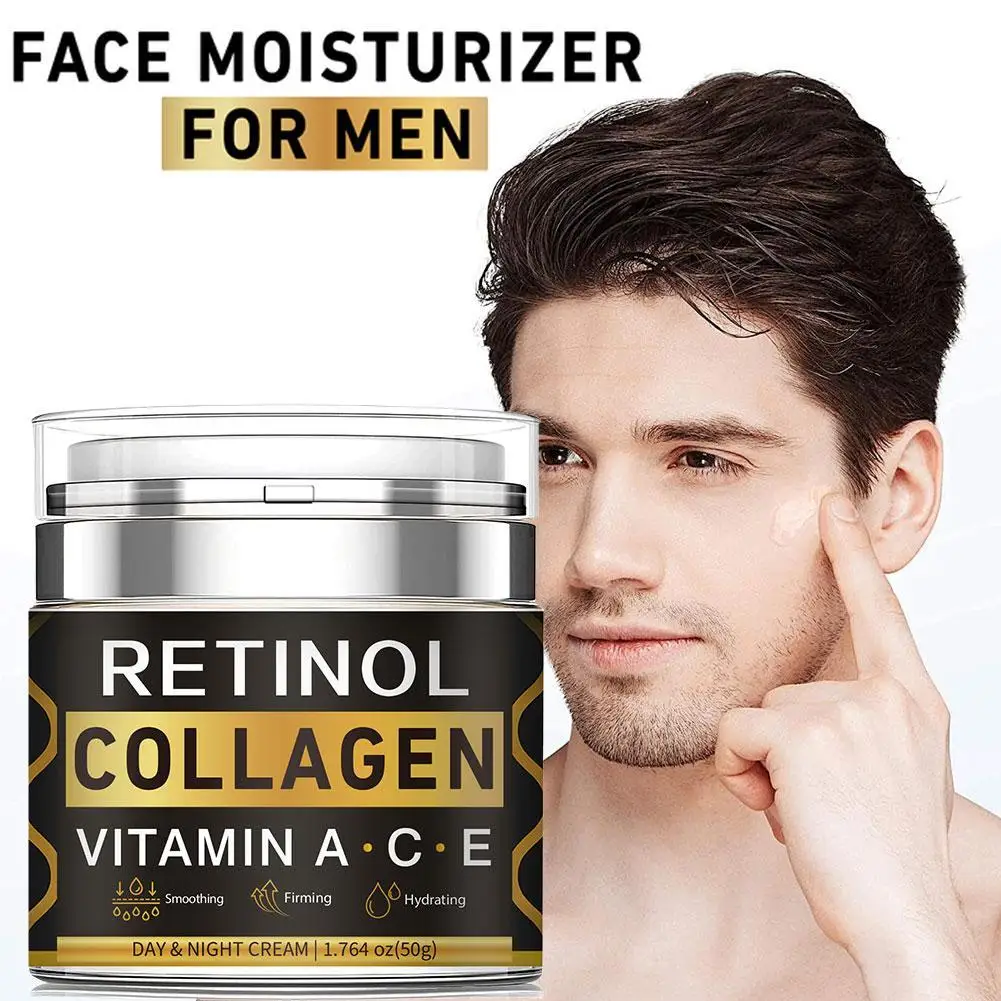 

100g Face Cream Collagen Hyaluronic Acid Skin Care Anti-Wrinkle Moisturizing Anti-Aging Night Shrink Pores Whitening Smooth
