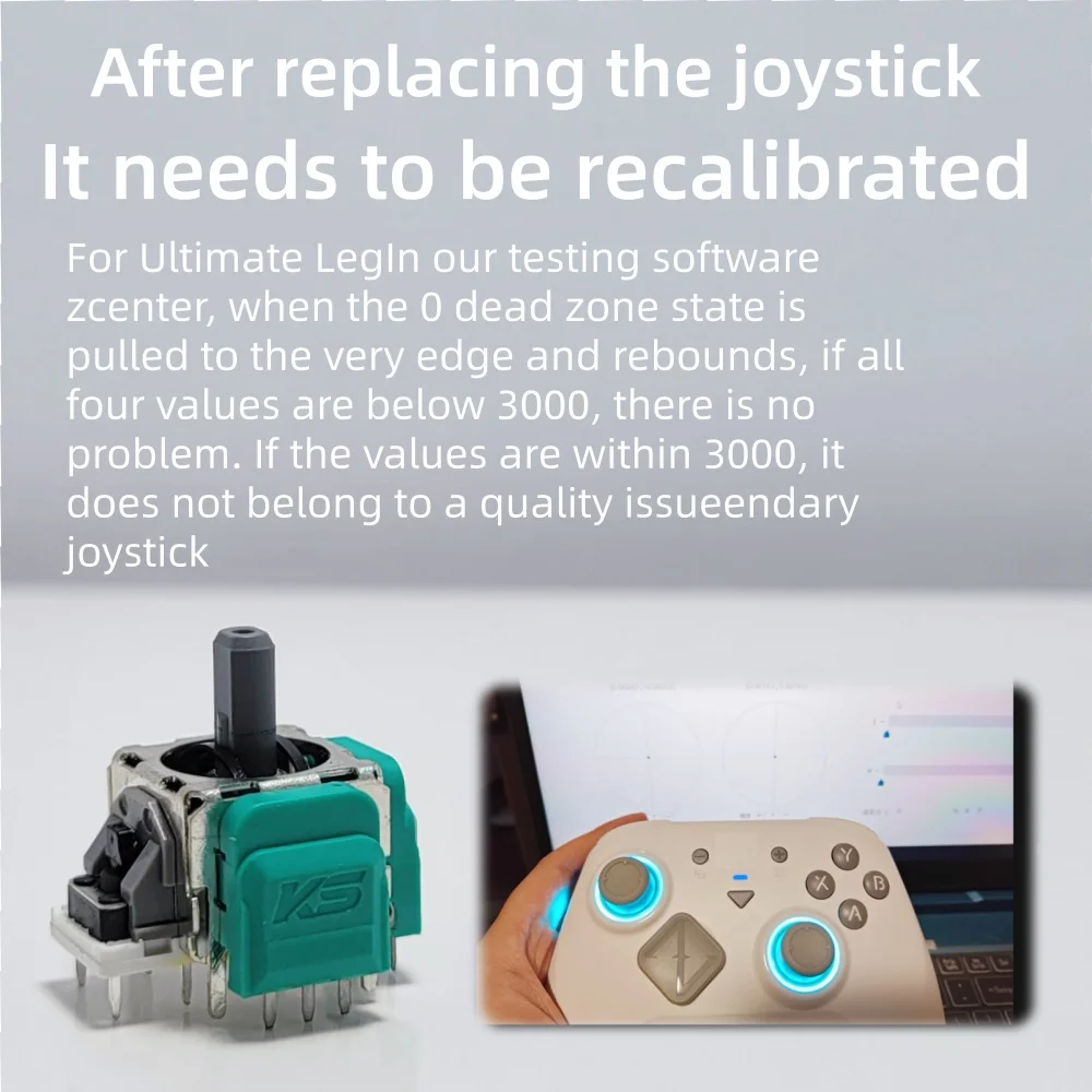 K-SILVER JS13 PRO/GINFULL DS13 TMR Electromagnetic Joystick For ZD