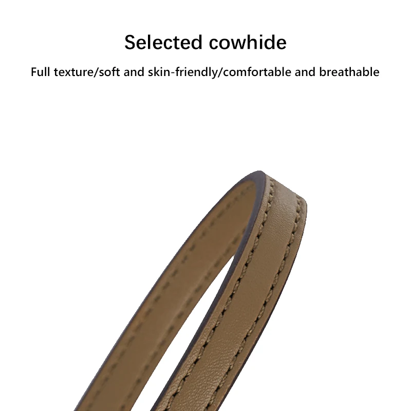 EverToner Leather Purse Strap Replacement Crossbody Handbag Long Adjustable Strap For ca-ch Rowan 18 Bag Accessories