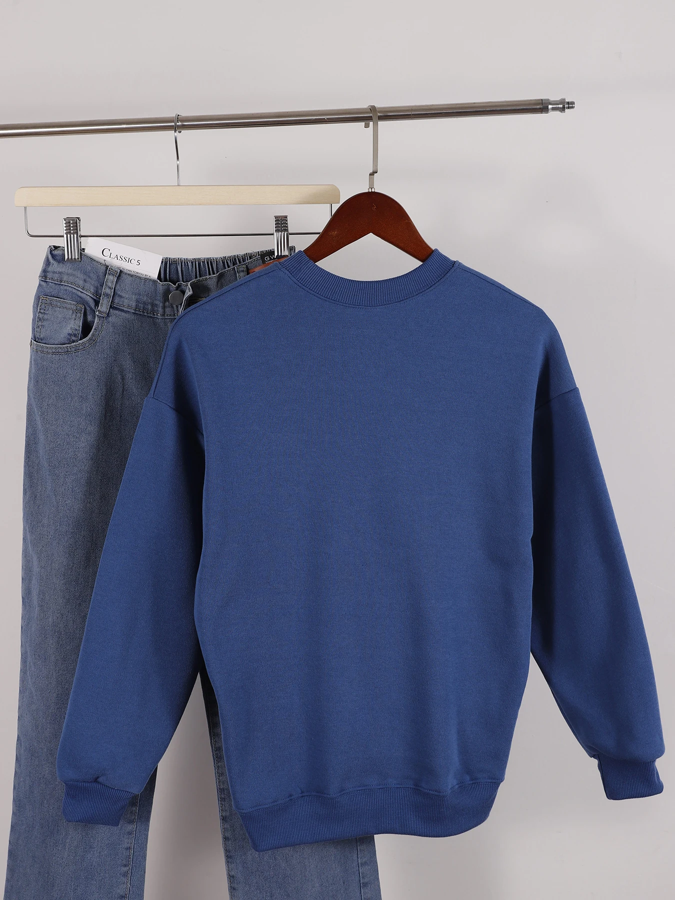 Santorini Frisse Oranje Griekenland Print Dames Streetwear Crewneck Zacht Sweatshirt Fleece Y2K Kleding Losse Comfortabele Trui