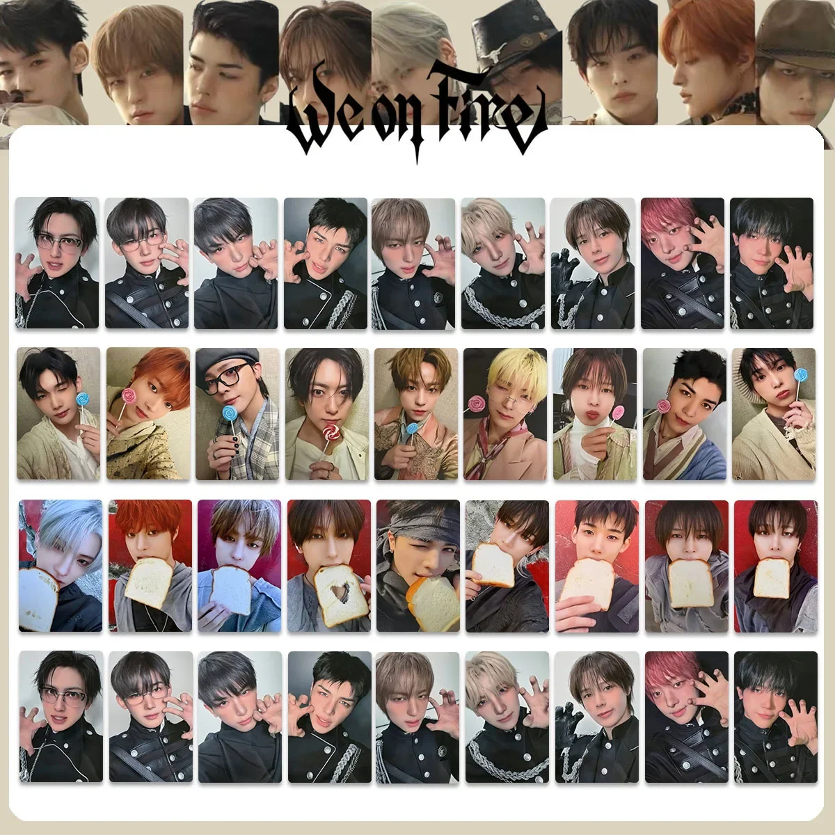 9-pecas-conjunto-cartoes-lomo-e-postais-do-novo-Album-mark-on-me-do-idol-boy-team-k-fuma-ej-yuma-jo-harua-taki-maki-nicholas-presente-para-fas