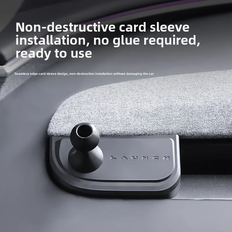 

Suitable for Tesla New Model 3 Highland Model Y Juniper Mobile Phone Holder Traceless Base Disc Magnetic Bracket
