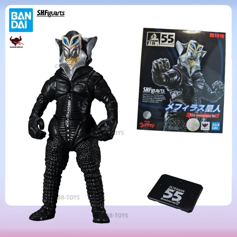 

В наличии Bandai S.H. Фигурarts Ultraman Series SHF Alien Mefilas, подвижные Аниме фигурки, коллекционные оригинальные коробки, хобби