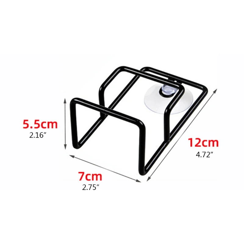 Bồn Rửa Kệ Chứa Miếng Bọt Biển Xà Phòng Áo Dishcloth Giá Đỡ Hút Thoát Nước Thả Vận Chuyển