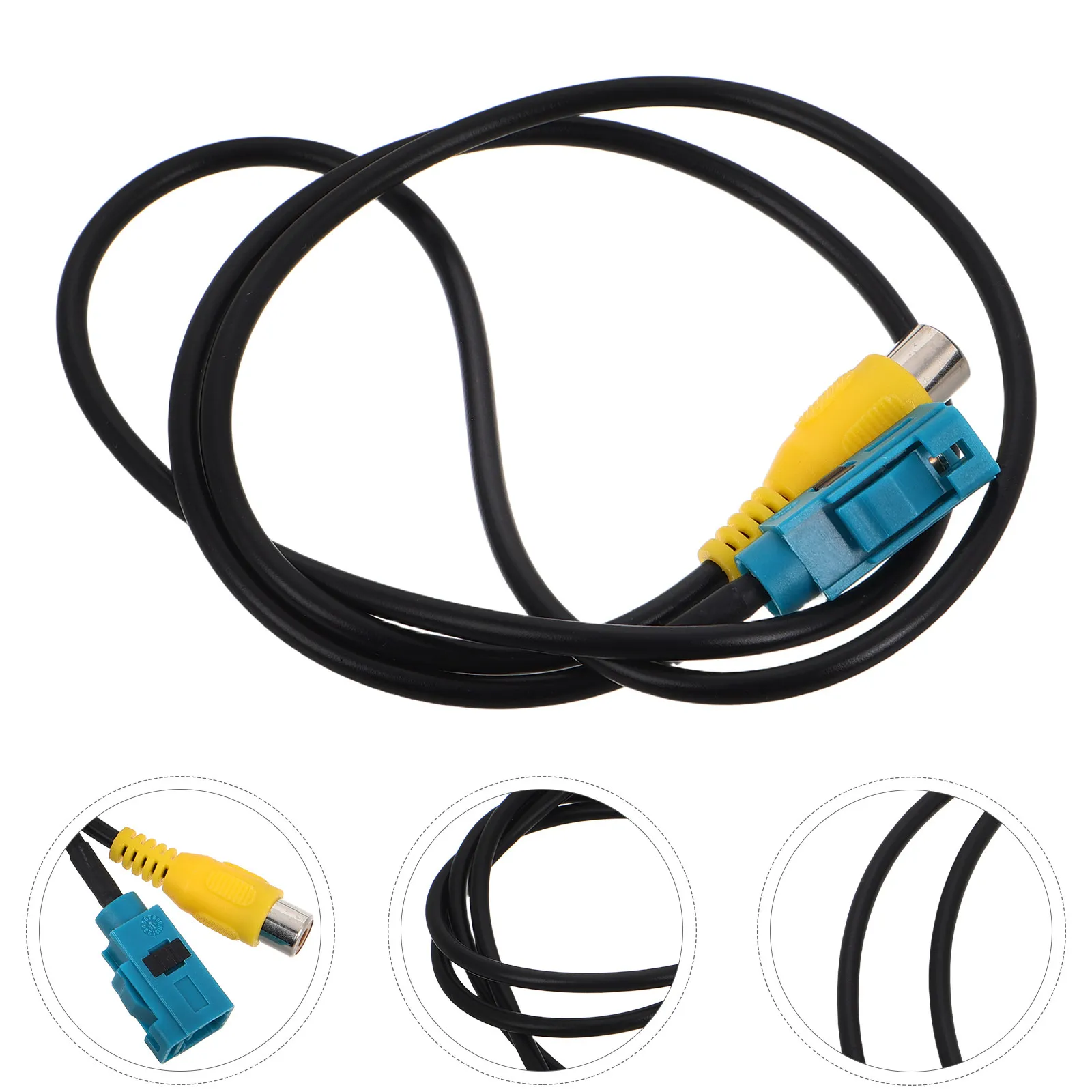 Rear View Camera Cables For Car Audio Installation Reverse Adapter Wire Harness Seamless Integration Original Screen