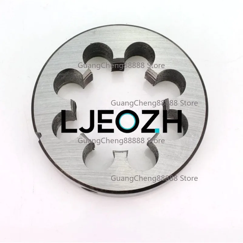 High-speed Steel Round Die Fine Tooth Round Die Right Tooth Tapping Tool Element Die M3/M4/M6M8M10-36 Tooth Plate