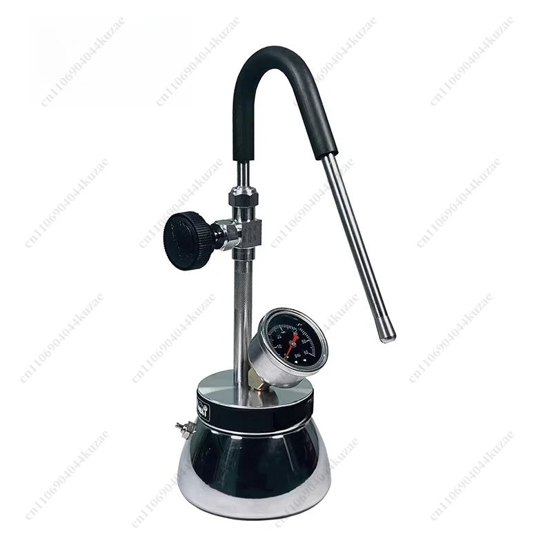 Portable Steam Milk Frother with Detachable Design for Camping & Moka Pot