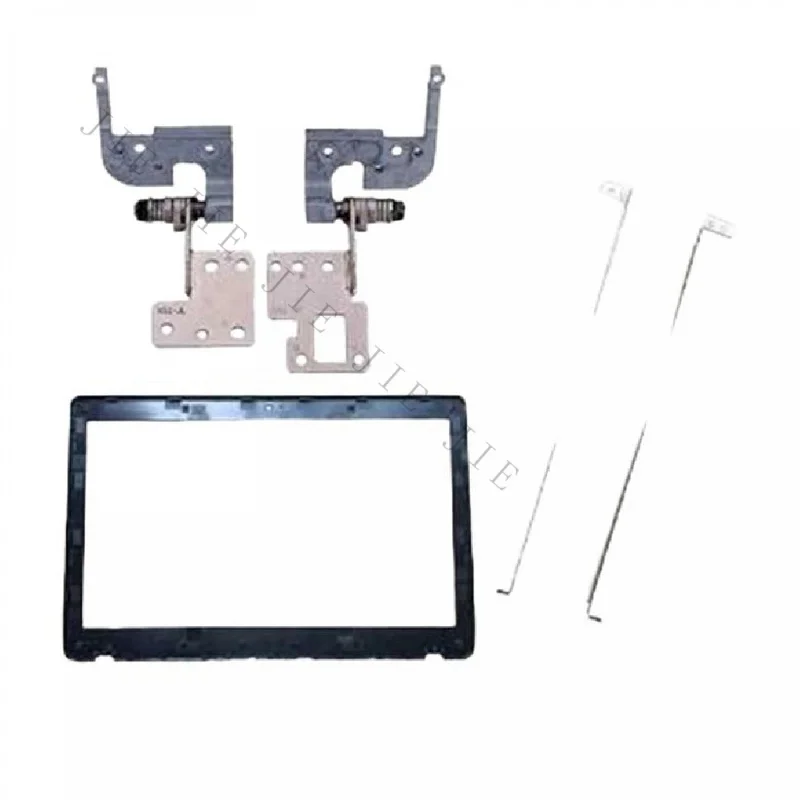 Glossy LCD Front Bezel & Hinges For ASUS K52 K52N K52JR K52DR K52JC K52F A52J Laptop Screen Frame Bracket