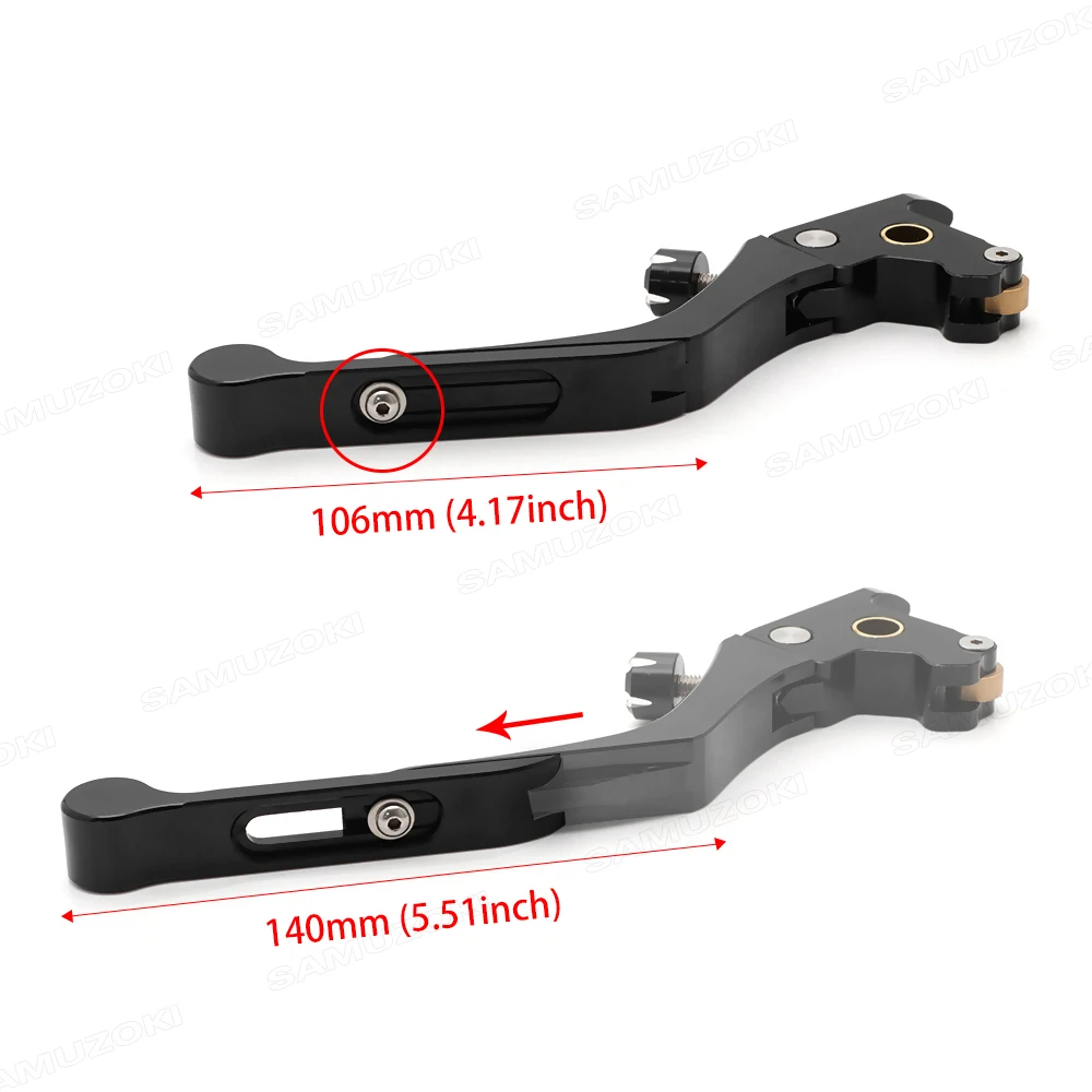 Black Anodized Aluminum Motorcycle Brake Clutch Levers for Harley V-Rod VRSCAW Night Rod VRSCD Street Rod VRSCR 2003-2014