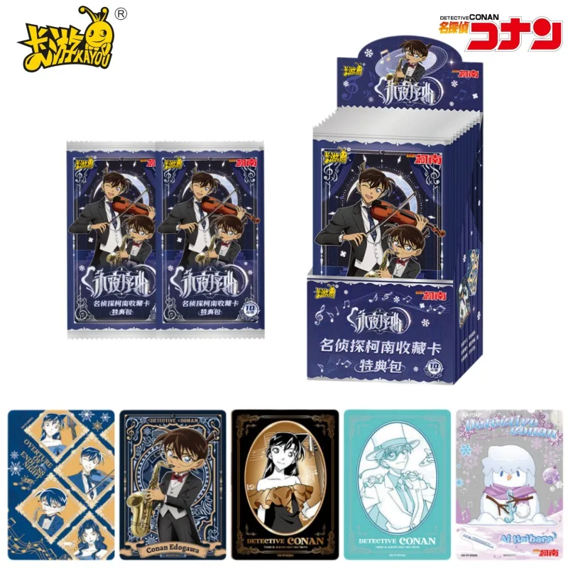 kayou-detective-conan-‌-tarjeta-coleccionable-con-impresion-de-anime-original-adorno-de-juguete-regalo-navideno-para-ninos