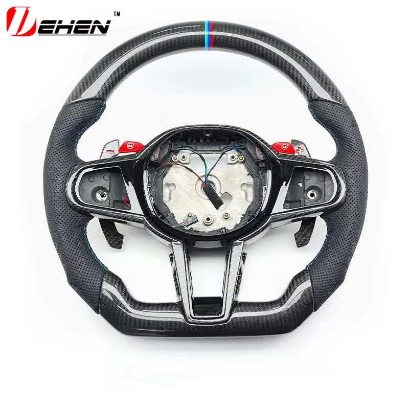 

Carbon Fiber Steering Wheel For BMW F40 F44 G20 G22 G23 G26 G29 G42 M240i M340i G30 G32 G01 G02 G05 G06 G07 G14 G15 G16 G11 G12