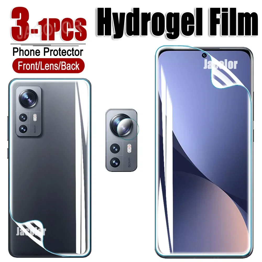 

1-3PCS Hydrogel Film For Xiaomi 12X 12S 12 S Pro Ultra Soft Screen Protector Camera Glass 12 S X 12SPro 12SUltra Water Gel Phone