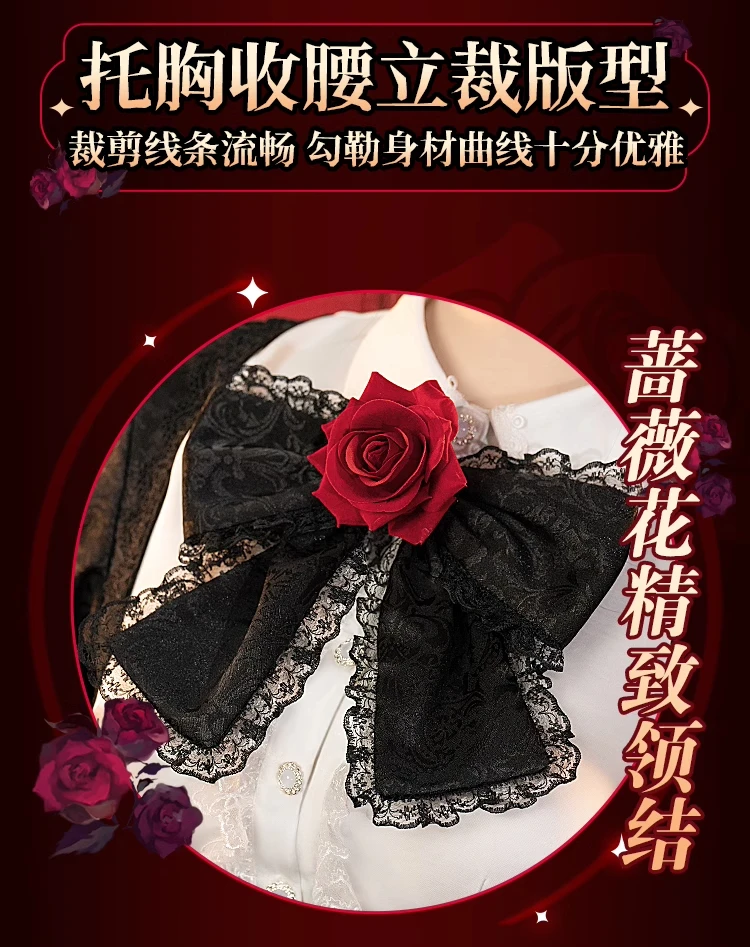 Mooyiyi kostum Cosplay Kurumi cos Tokisaki baru kostum Cosplay Halloween lolita pakaian gaya Barat gaun seksi S-XL buruk cantik
