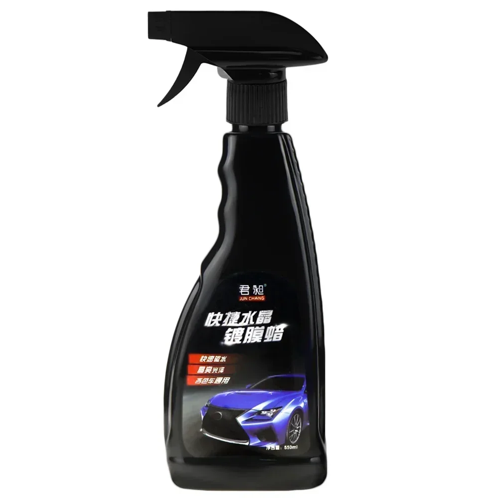 

550ml Car Ceramic Polishing Coating Wax Crystal Plating Spray Sealant Top Coat Quick Nano-Coating Wax Car Paint Waterproof Agent
