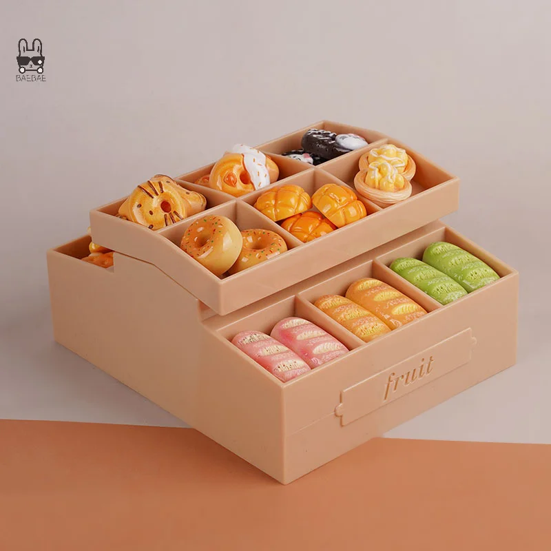 1:12 casa de bonecas em miniatura simulação frutas lanche suporte móveis casa modelo decoração brinquedo casa boneca acessórios