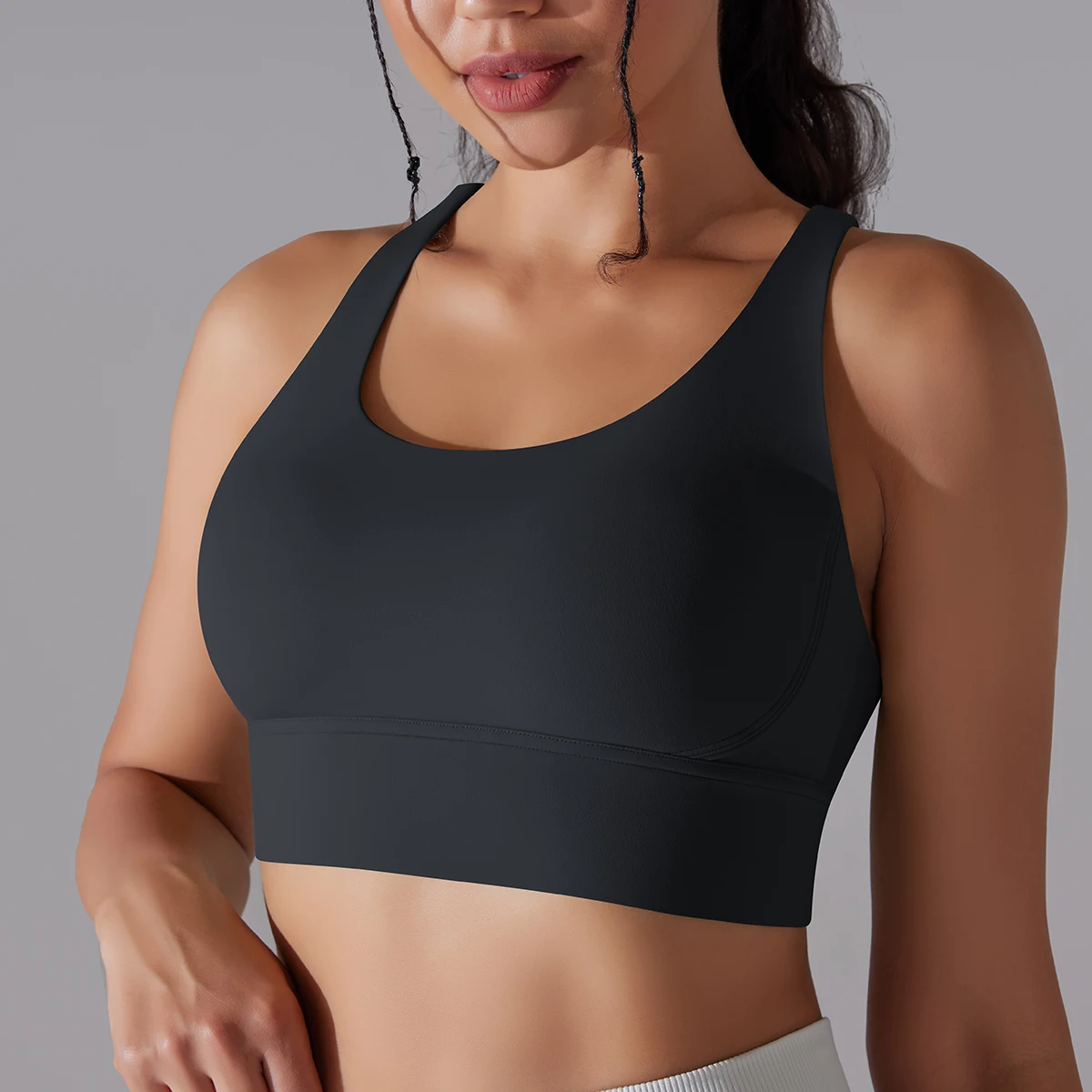 Frauen Yoga BraTank Tops für Fitness Nacktes Gefühl Sport Bh Gym Weste Frauen Leibchen Workout Unterwäsche Sportswear Outfit – Detail 25
