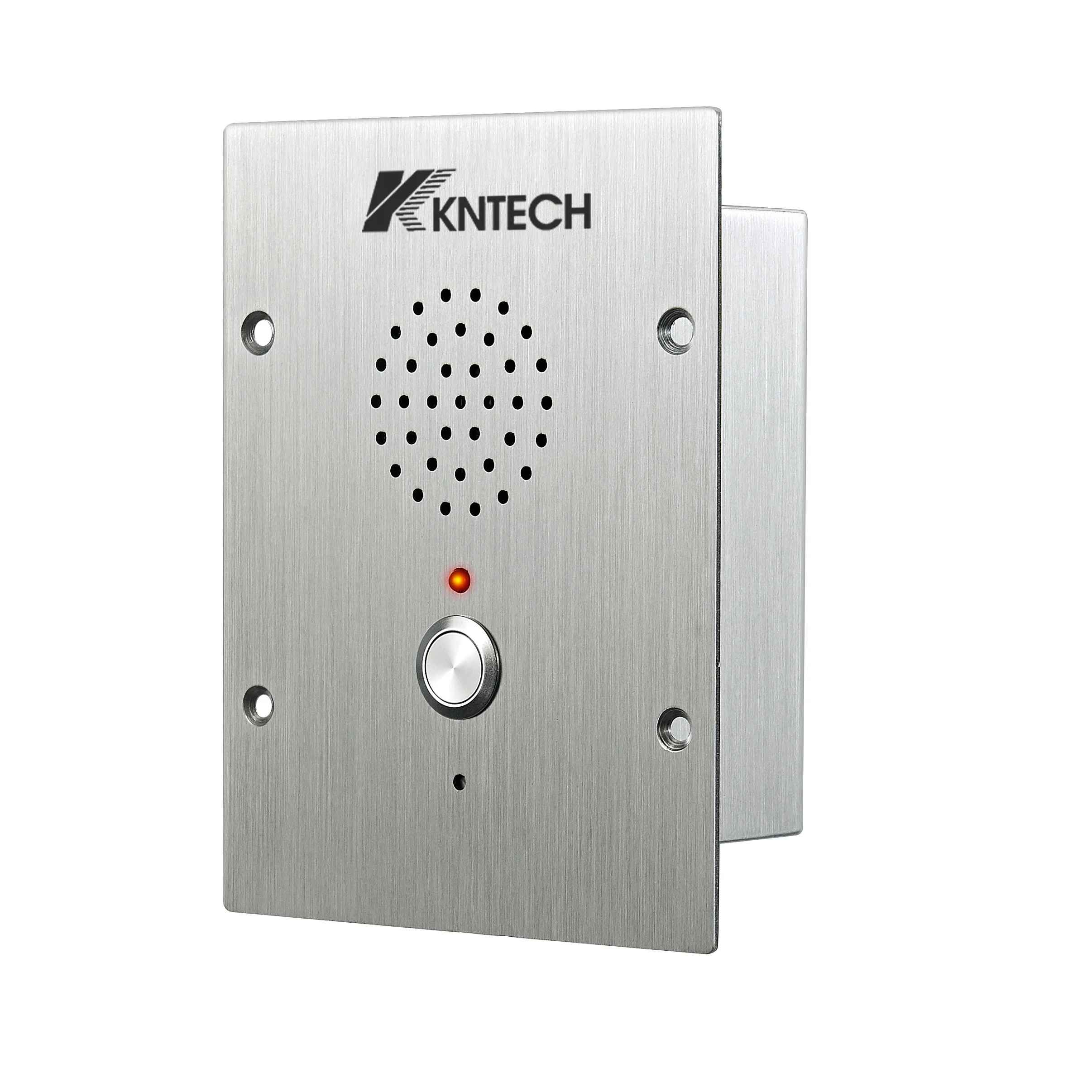 Flush Mounted Lift Intercom SS304 Robust Intercom Hands-free Elevator Emergemcy Telephone KNZD-11