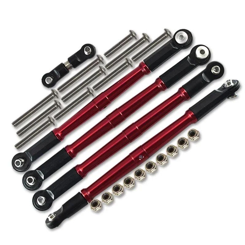 GPM Voor ARRMA 1/7 FIRETEAM 1/8 KRATON NOTORIOUS OUTCAS TALION 6S Upgrade Onderdelen Metalen Stuur Trekstang AR 330221 +AR 340071 +AR 330230