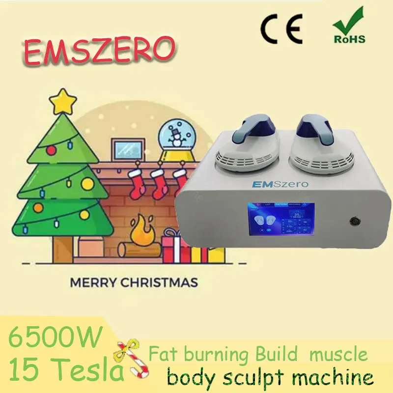 

2024 new EMS shaping machine 6500W EMSZERO fat removal machine 200Hz RF technology electromagnetic muscle massager