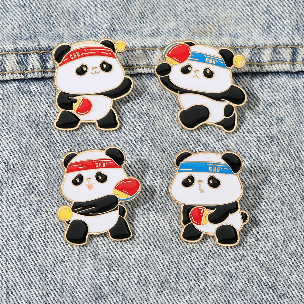 Badminton Icon - 4 estilos deportivos Panda y tenis