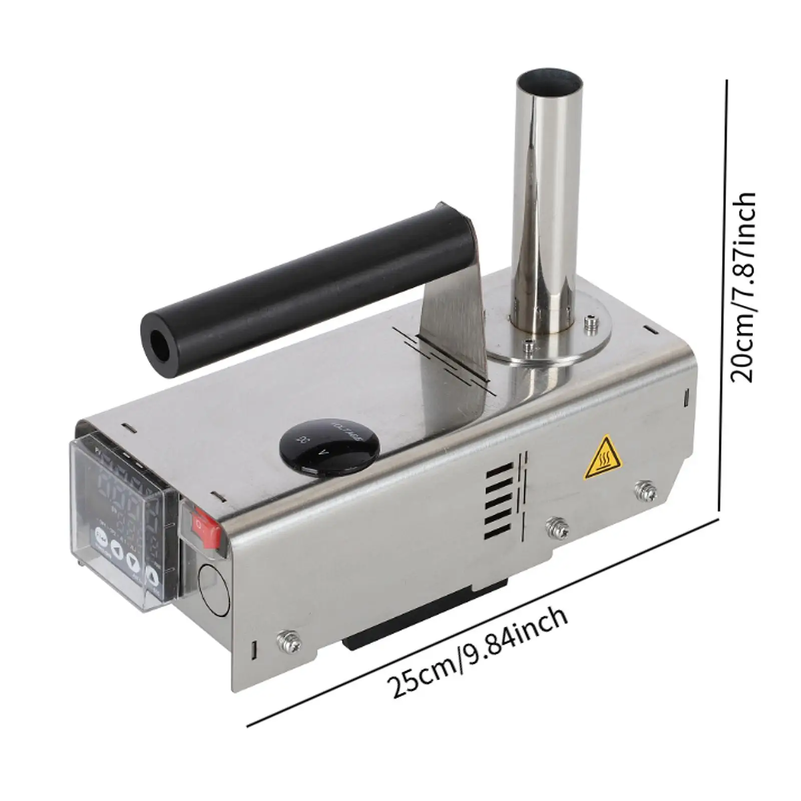 Bezprzewodowy parownik kwasu oksalicznego, praktyczny, zasilany akumulatorem 18V 20V, narzędzie pszczelarskie.