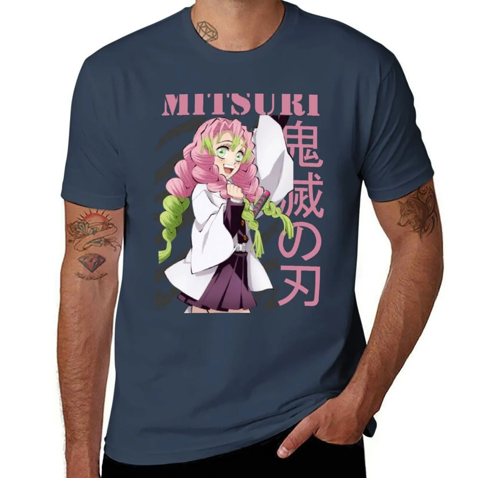 

Mitsuri T-Shirt t shirts for man graphic funny man t shirt cotton high quality t shirts for man cotton funny T-Shirt