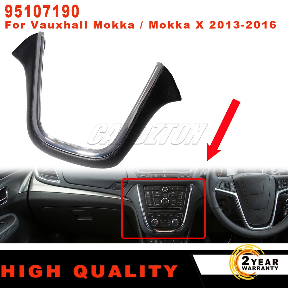 

1 шт. новая накладка на центральную консоль 95107190 для Vauxhall Mokka/Mokka X 2013-2016, внутренняя отделка центральной консоли, автомобильные аксессуары