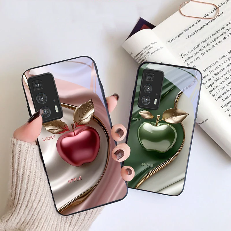 Modern light luxury style For Motorola Moto Edge 20 Lite 30 Pro 40 Neo 50 Ultra G Play G45 G54 G55 G75 G84 G85 Glass Phone Case