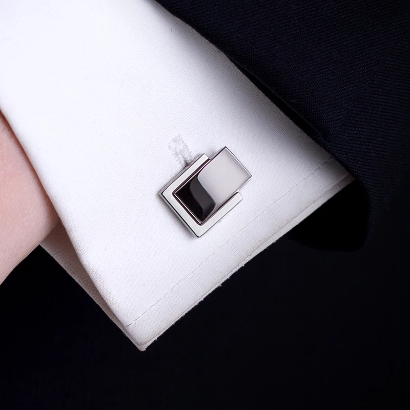 

KFLK Jewelry French shirt Fashion cufflink for mens Brand and gray Cuff link Wholesale Button High Quality guests