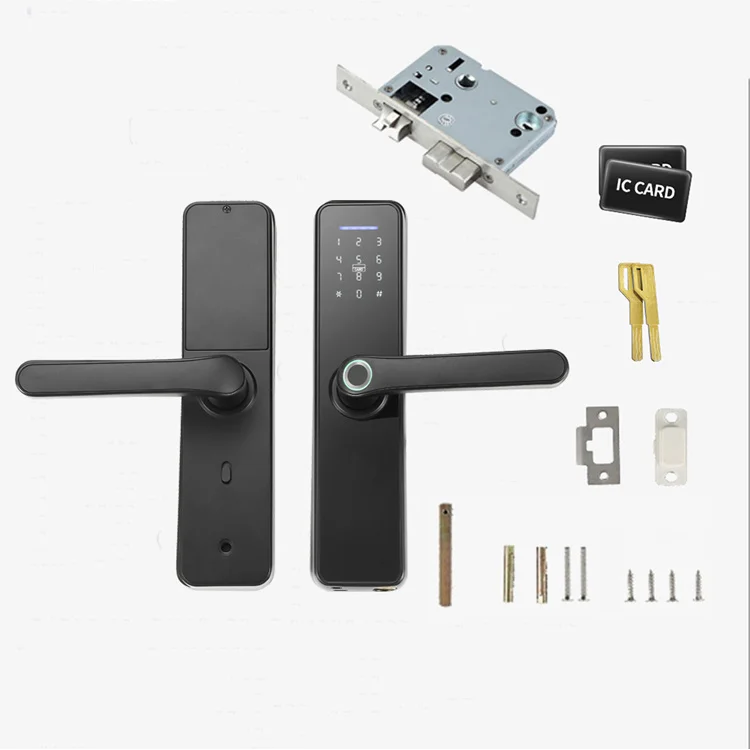 wifi smart door lock shenzhen biometric fingerprint lock cerradura intelligent con home security keyless door lock