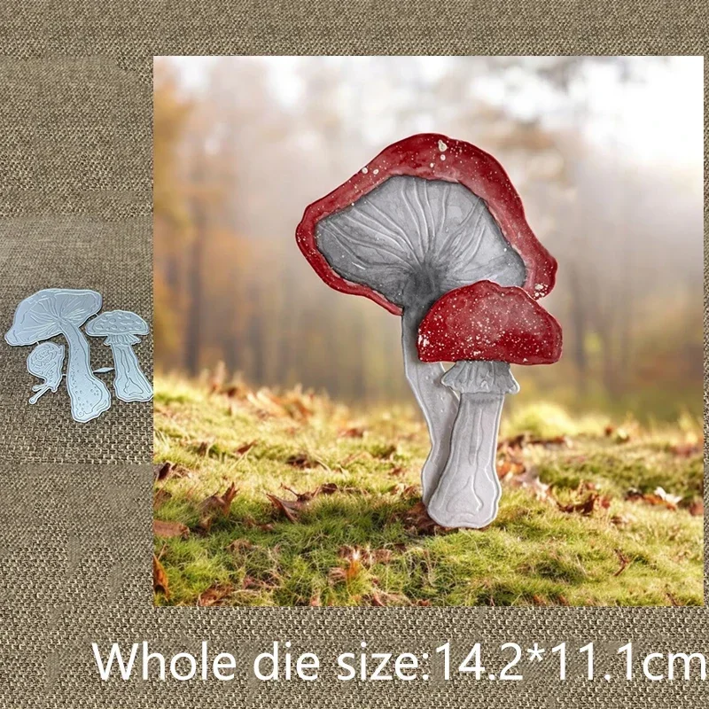 

Новый дизайн, металлическая вырубная форма-трафарет для декора в виде гриба и улитки, для скрапбукинга, вырезания, тиснения, для альбомов, бумажных открыток и поделок