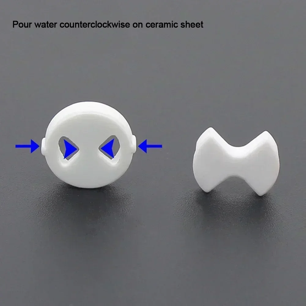 10X Brass Earthenware Valve Core Earthenware Threaded Piece Faucet Accessories Ceramic Threaded Pieces Home Improvement