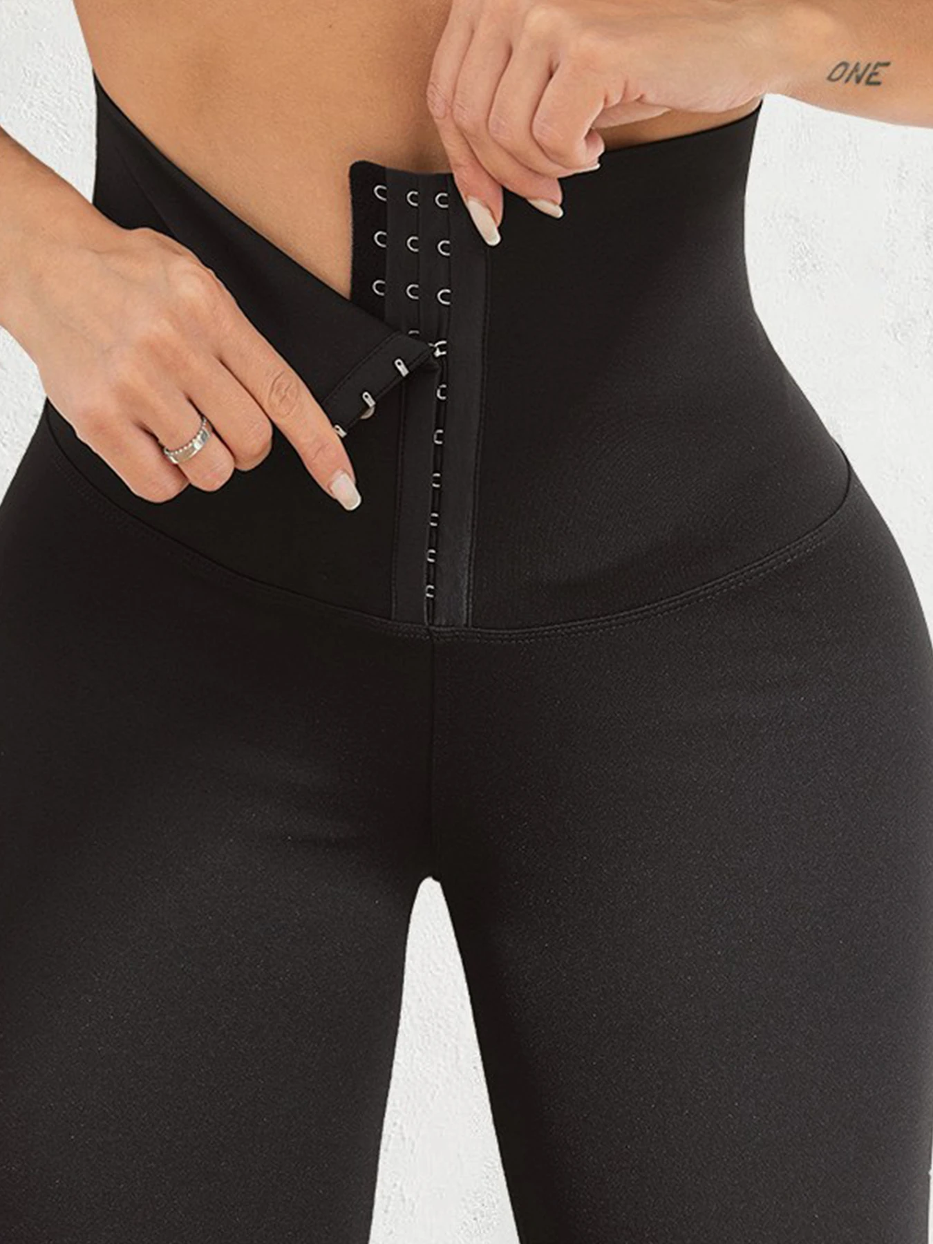 جديد الأوروبية والأمريكية زر أسفل باربي بانت عالية الخصر تشكيل الخصر تشديد اللياقة البدنية التخسيس التجفيف السريع الورك lifti #4