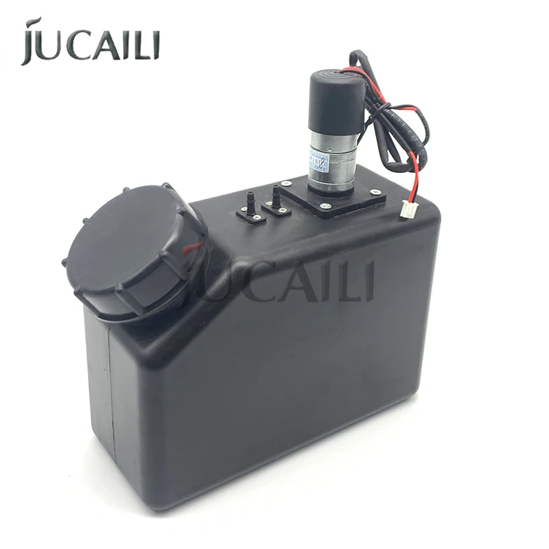 

JUCAILI 1500ml Ink Tank with Stirring Mixer for Infiniti / Gongzheng Inkjet & UV Printers Replacement Bulk Ink Supply Cartridge