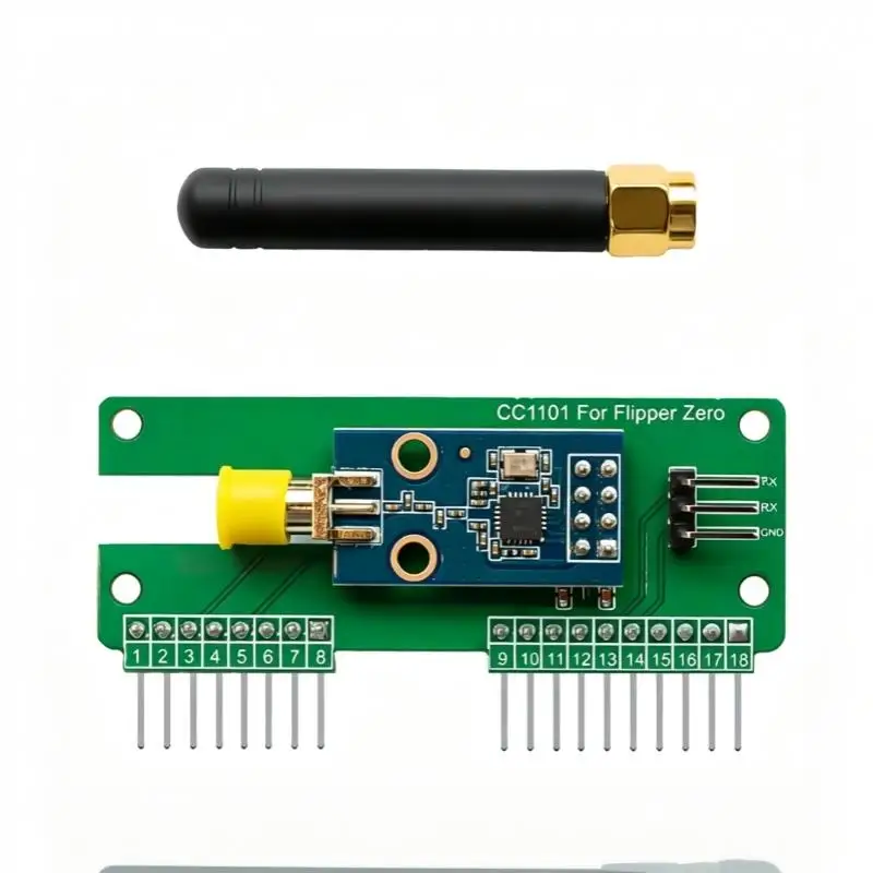 CC1101 SubGhz 433Mhz Development Board GPIO CC1101 Mouse Module For Flipper Zero Modification