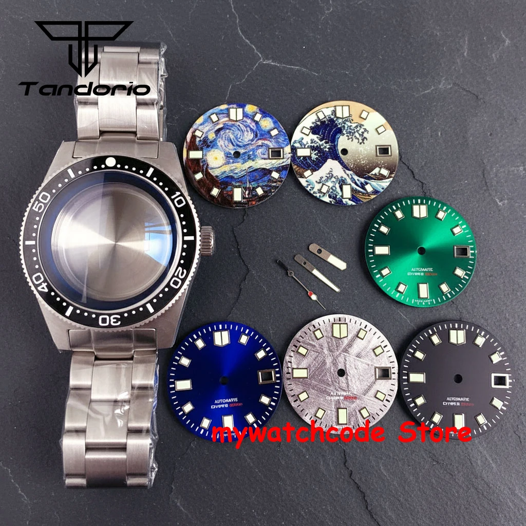 

Новый корпус часов 41 мм 62MAS Style nh35, сапфировое стекло, циферблат, набор игл для циферблата, подходит для NH34 NH35 NH36, механизм 200 м, водонепроницаемый