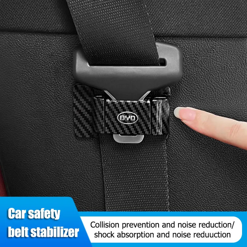 Автомобильный внутренний держатель ремня безопасности, крепеж-стабилизатор для BYD Atto 3 Yuan Plus Han Tang EV F3 E6 Dmi Song F0 Qin Pro G3 I3 Ea1 2din