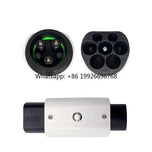 

Новый адаптер для зарядки электромобилей 32А 7кВт IEC-SAE: коннектор T2 на T1, тип J1772, Type 2, модель JCT12