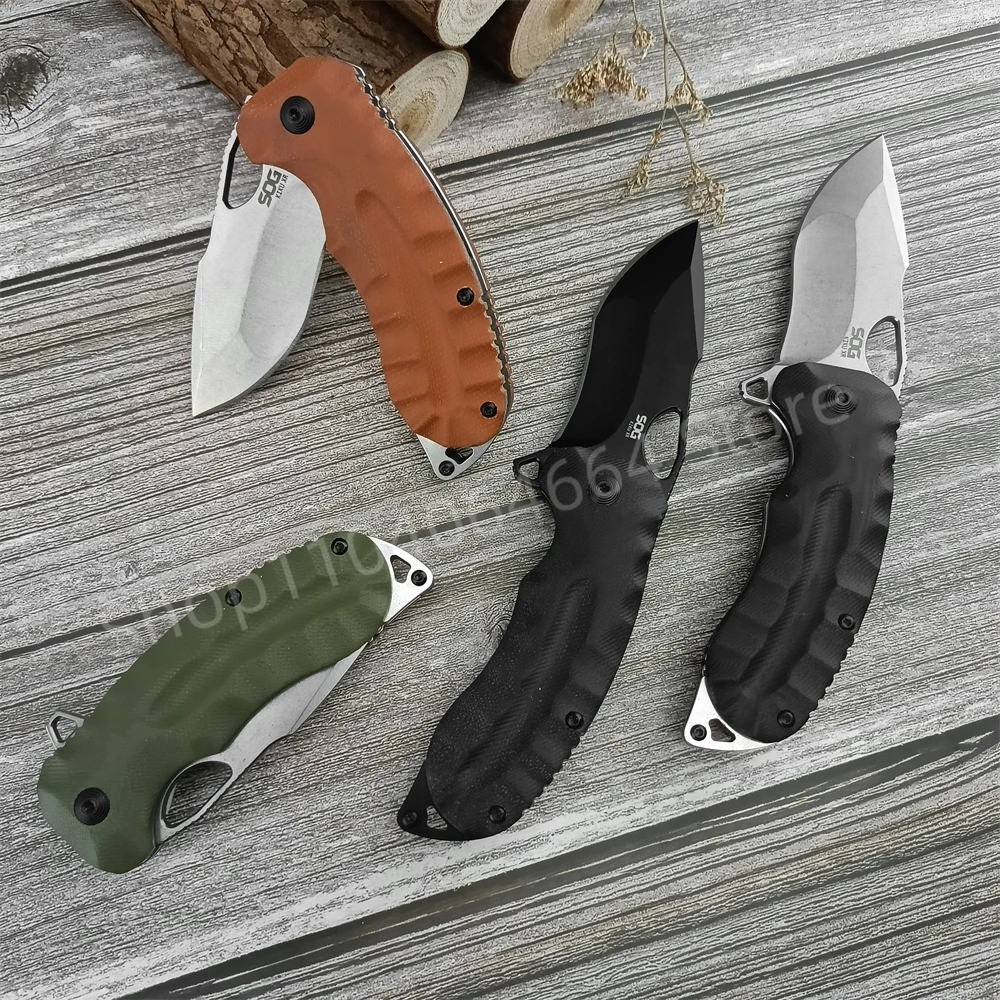 Top Selling Kiku XR Folding Pocket Knife CTS XHP Blade Linen Micarta Handle Outdoor EDC Survival Camping Hiking Hunting Tools