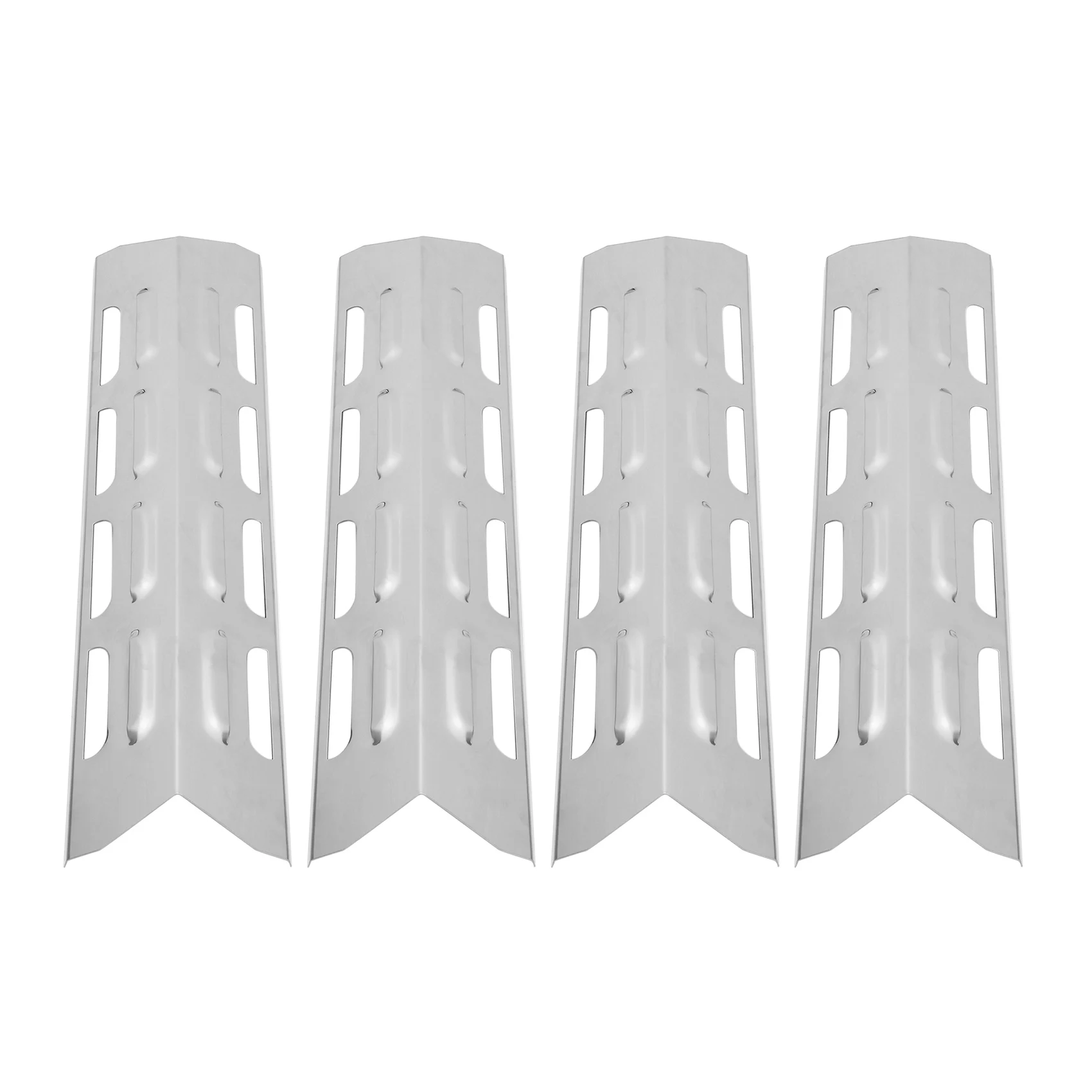 

4Pcs Heat Plate for Kenmore Master Forge Perfect Flame Stainless Steel Heat Diffuser Gas Grill Spare Part for Outback